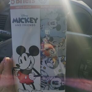 Disney Mickey and Friends Boys' Briefs - Red, Blue, White